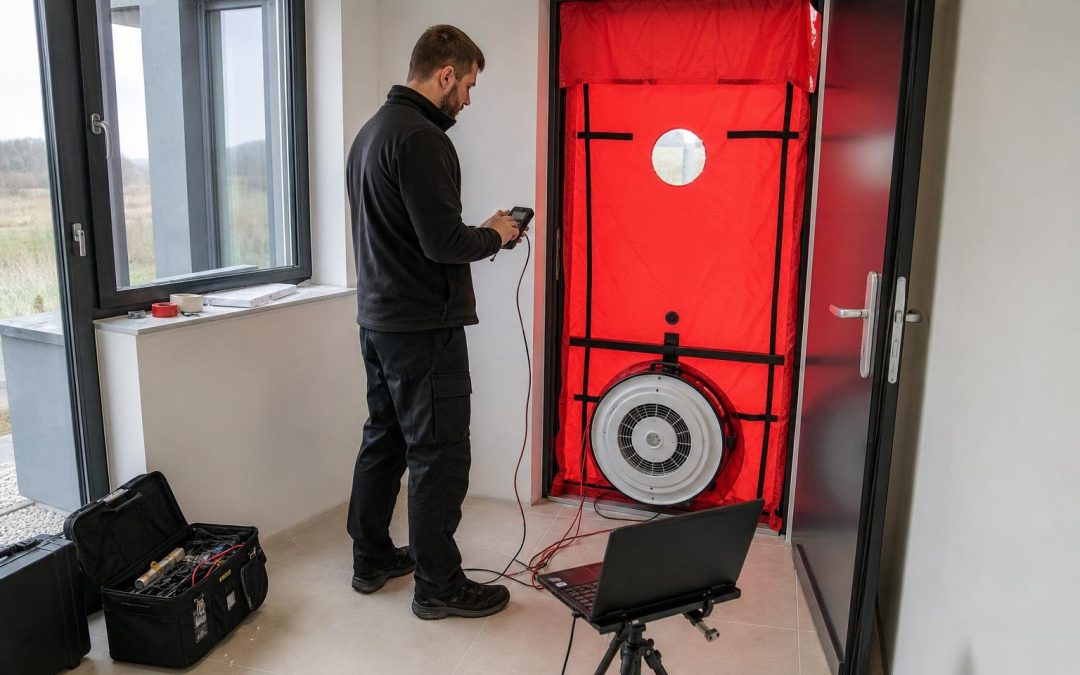 Najczęstsze nieszczelności wykrywane podczas Blower Door Test